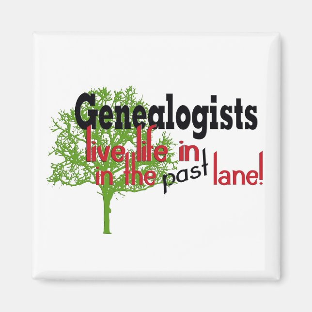 Genealogy Träd Magnet (Framsidan)