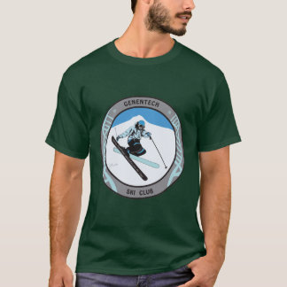 Genentech skidar och SnowboardklubbT-tröja T Shirt