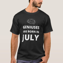 Gener är födda i juli t shirt