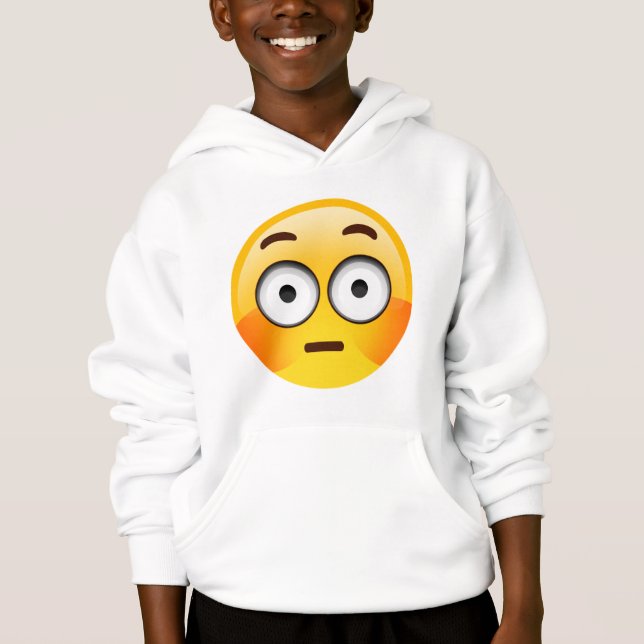 Generade Emoji med spolade kinder Tee Shirt (Framsida)