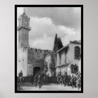 General Allenby i Jerusalem 1917 Poster