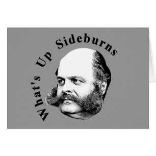 General Ambrose Burnside Hälsningskort
