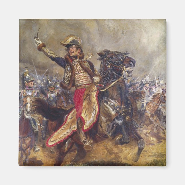 General Antoine-Charles-Louis Lasalle 1912 Magnet (Framsidan)