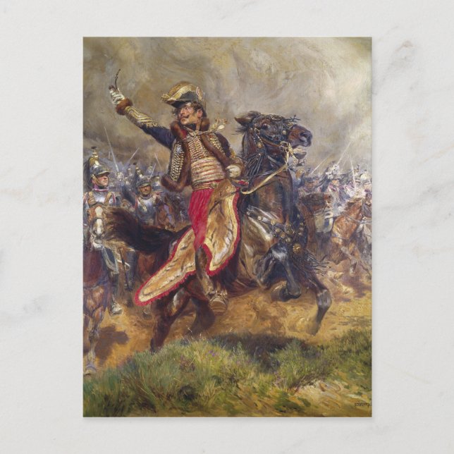 General Antoine-Charles-Louis Lasalle 1912 Vykort (Framsida)