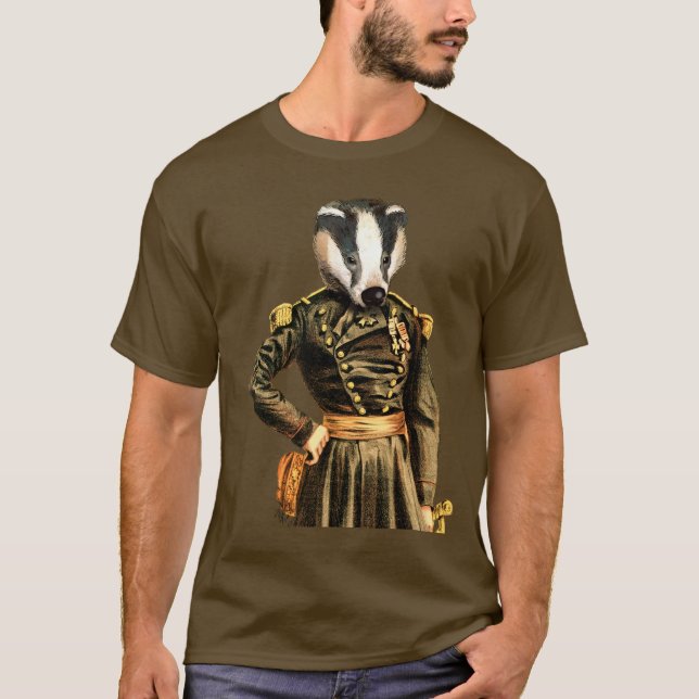 General Badger T-shirt (Framsida)