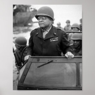 General Benjamin Davis - Världskrig 2 - 1944 Poster