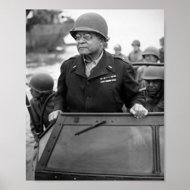 General Benjamin Davis - Världskrig 2 - 1944 Poster (Framsidan)