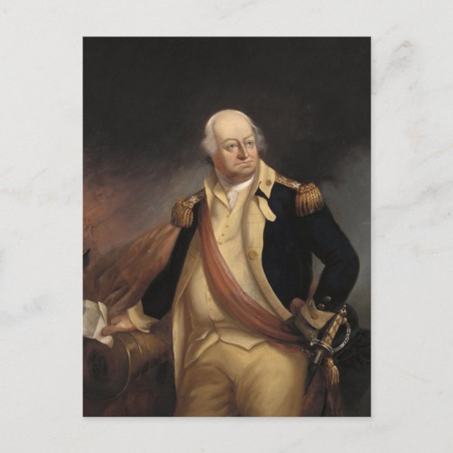General Benjamin Lincoln Vykort (Framsida)