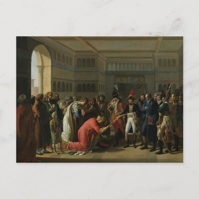 General Bonaparte Ge ett svärd till Vykort (Framsida)