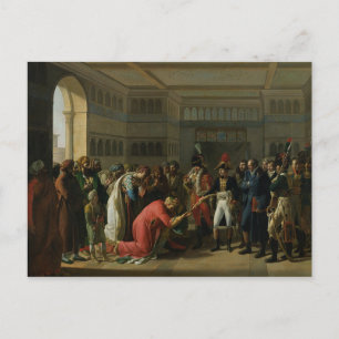 General Bonaparte Ge ett svärd till Vykort