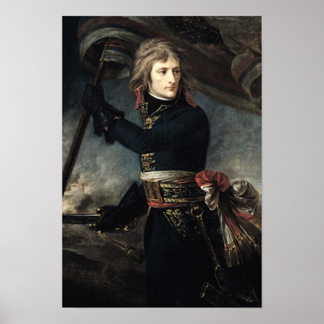 General Bonaparte på bron i Arcole Poster (Framsidan)
