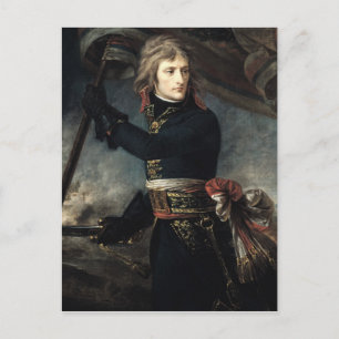 General Bonaparte på bron i Arcole Vykort