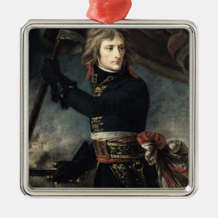 General Bonaparte på överbrygga på Arcole Julgransprydnad Metall