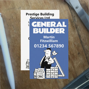 General Builder, Home Reparations och House Extens Visitkort