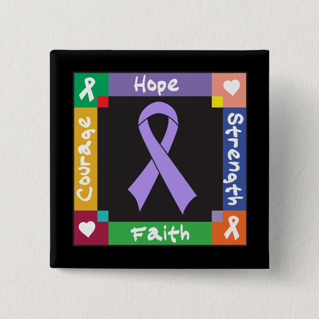 General Cancer Hope Strength Faith Knapp (Framsida)
