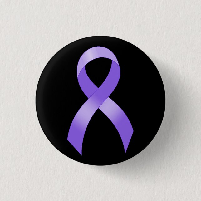 General Cancer - Lavender Ribbon Knapp (Framsida)