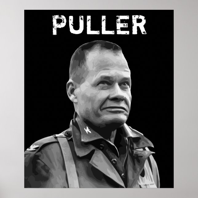 General "Chety" Puller Poster (Framsidan)