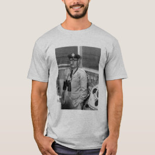 General Curtis Lemay och citationstecken - grå T-shirt