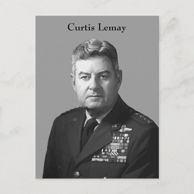 General Curtis Lemay Vykort (Framsida)