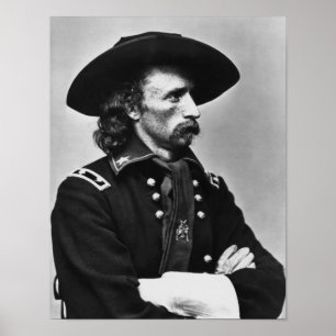 General Custer - inbördeskrig Poster