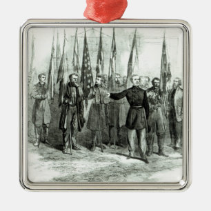 General Custer Julgransprydnad Metall
