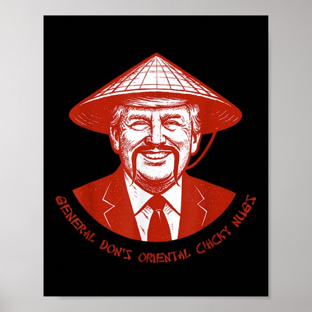 General Dons Funny Oriental Chicky Nugs som säger  Poster (Framsidan)