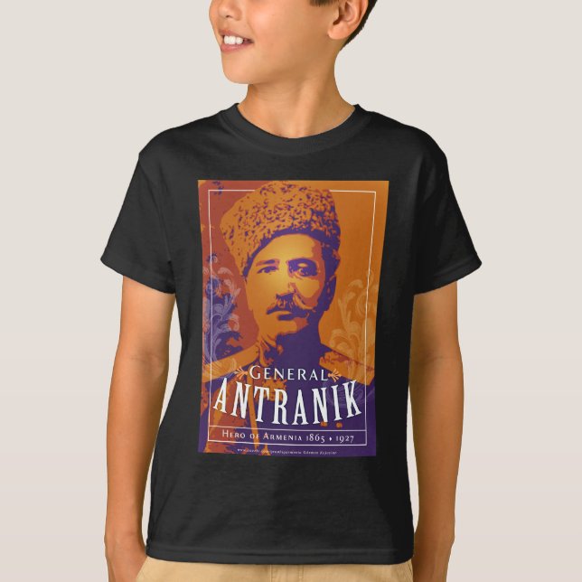 General Dro Antranik T-shirt (Framsida)