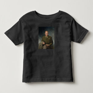 General Dwight Eisenhower 5 Star Paated Porträtt T Shirt