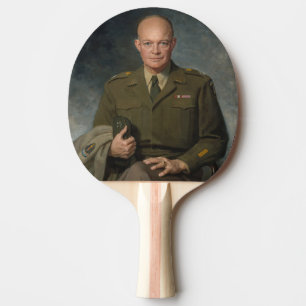 General Dwight Eisenhower 5-stjärnig målning Pingisracket