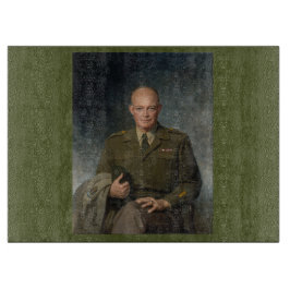 General Dwight Eisenhower 5-stjärnig målning portr