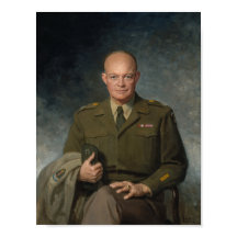General Eisenhower Porträtt - Thomas Edgar Stephen