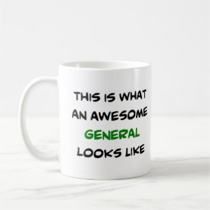 general, fantastisk kaffemugg