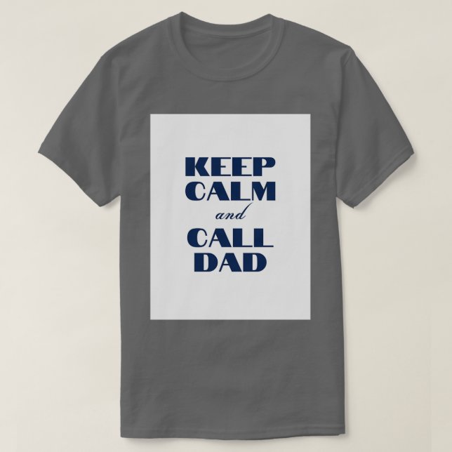General Fatherx27s Day T Shirt (Design framsida)