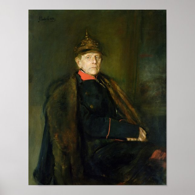 General Fieldmarshal Helmuth Graf von Moltke Poster (Framsidan)