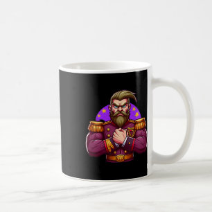 General Flexing Muscles Fläkt Älskare Bodybuilding Kaffemugg