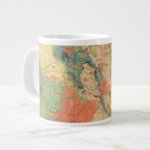General Geological Karta of Colorado Jumbo Mugg