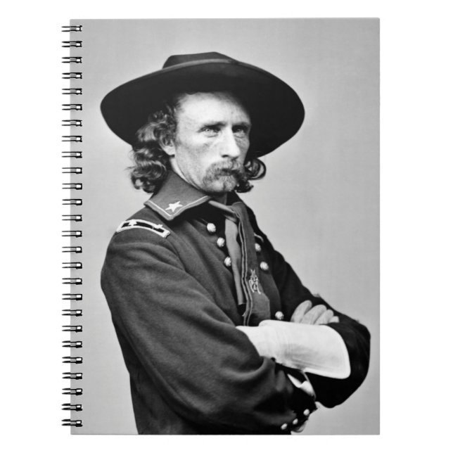 General George Armstrong Custer Anteckningsbok (Framsidan)
