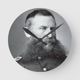 General George Böja (b-/wfotoet) Rund Klocka