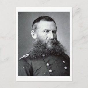 General George Crook (b/w bild) Vykort