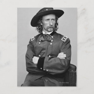 General George Custer 1 Vykort