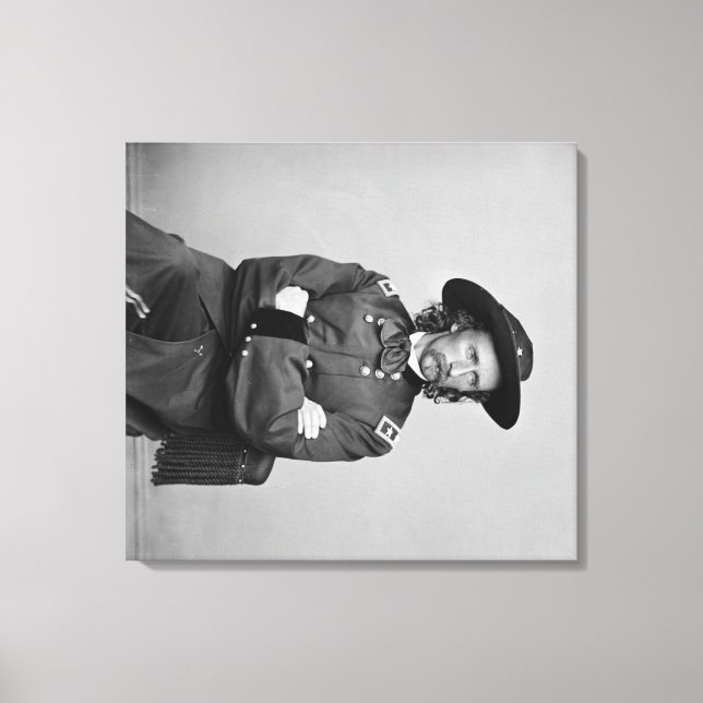 General George Custer Photograph #1 Canvastryck (Framsida)
