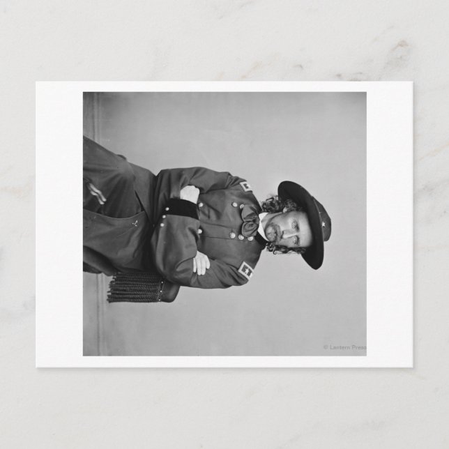 General George Custer Photograph #1 Vykort (Framsida)