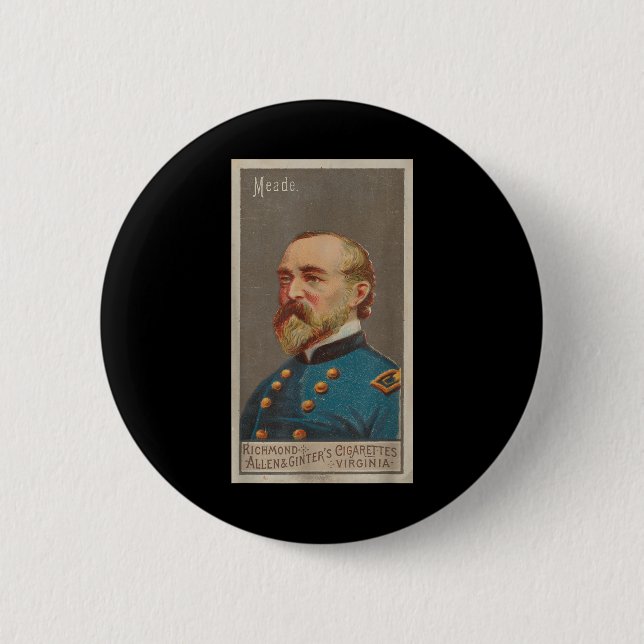 General George Meade Porträtt (1888) Knapp (Framsida)