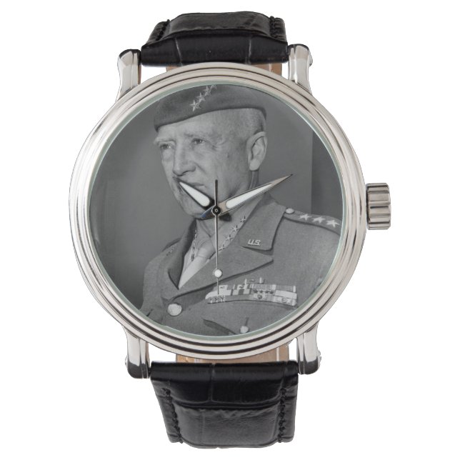 General George S Patton Armbandsur (Framsida)