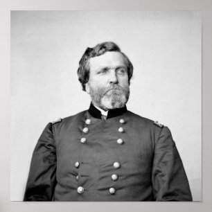 General George Thomas Porträtt Poster
