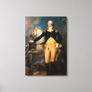 General George Washington på Trenton Canvastryck