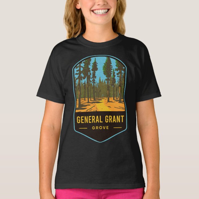 General Grant Grove Kung Canyon nationalpark T Shirt (Framsida)