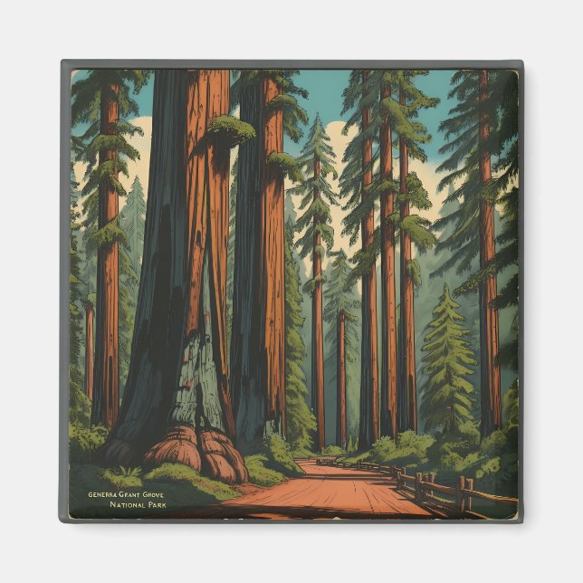 General Grant Grove - Magnet (Framsidan)