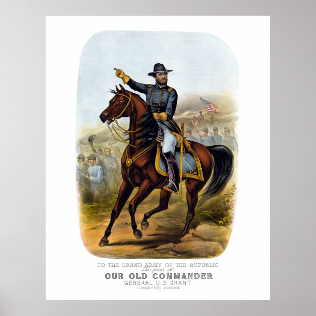 General Grant - Vår gamla befälhavare Poster (Framsidan)