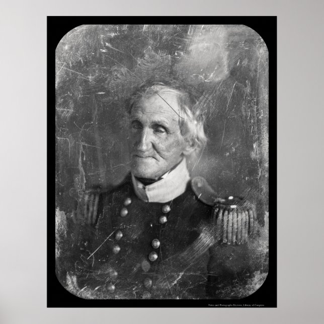 General Hugh Brady Daguerreotype 1845 Poster (Framsidan)